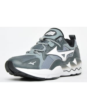 Mizuno Sport Style Wave Rider 1 Gray Entrenadores - Hombre