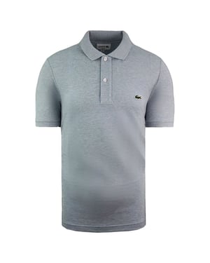 Lacoste Slim Fit Mens Polo gris claro