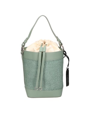 My-Best Bag Bolso tipo cubo Binnenmateriaal: 70% katoen - 30% synthetisch etc GREEN