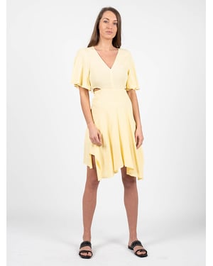 Patrizia Pepe Vestido Mujer Amarillo