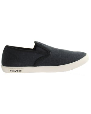 SeaVees Baja Slip On Black Black Womens zapatos de mujer estándar Vintage Negro