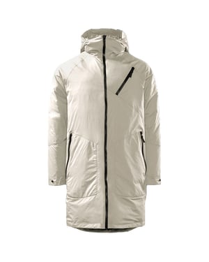 Jack Wolfskin Tech Lab Tokio para hombre Parka blanca
