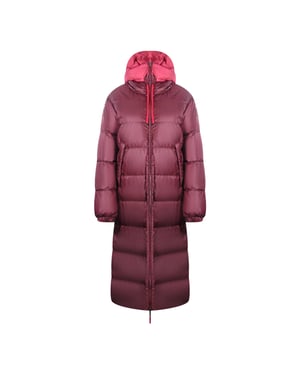 Parajumpers Saco de dormir Reversible Chaqueta larga con capucha roja