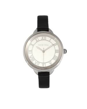 Reloj Bertha Madison con esfera Sunray y correa de cuero