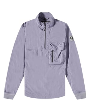 Chaqueta cortavientos con cremallera de un cuarto en violeta claro Ramp de Belstaff