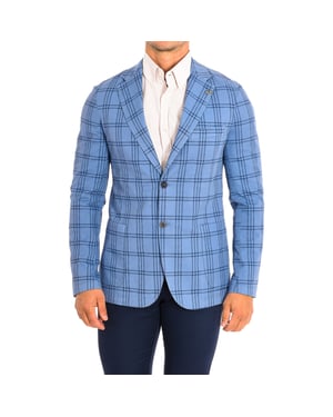 Americana manga larga con corte regular PMJA06-JQ028 hombre