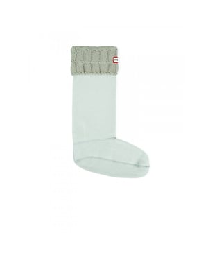 Calcetín alto Hunter unisex reciclado de 6 puntadas con cable