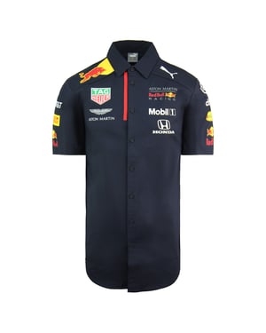 Puma Aston Martin Red Bull Racing Team F1 Camisa para hombre de manga corta 762883 01