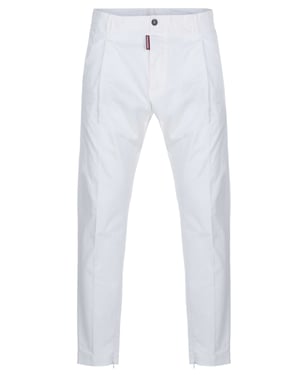 Dsquared2 Pantalón Super Light New Dan blanco