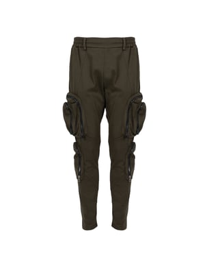 La Haine Inside Us Pantalones Cargo del hombre verde