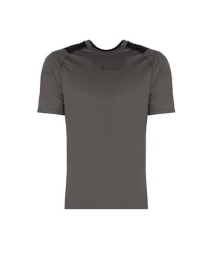 Champion T-Shirt Tech Tee del hombre negro, Gris