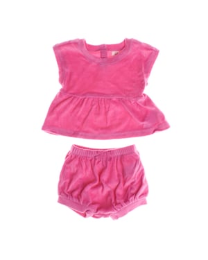 Conjunto manga corta 869434 niña bebé