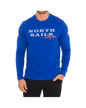 Sudadera de manga larga y cuello redondo 9022970 hombre