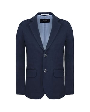Hackett London Stretch Pique Kids Navy Blazer