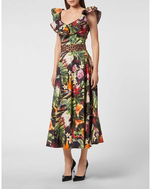 Vestido Largo Flowers