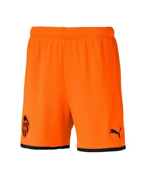 Puma Valencia Cf Stretch Winist Orange Kids Football Shorts 756188 04