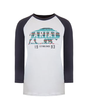 LOGO DE ARIAT Mens White Top