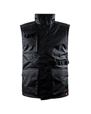 Chaleco de trabajo negro para hombres de dickies