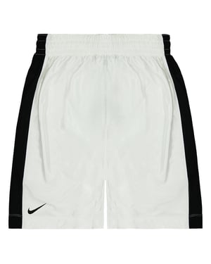 Nike Dri-Fit Shorts de baloncesto Basketball White Womens Stretch Bottoms 119803 100