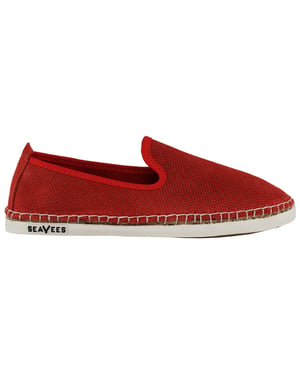 SeaVees Ocean Park Red Red Womens Zapatos
