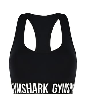 Gymsshark Fit para mujer sujetador deportivo negro