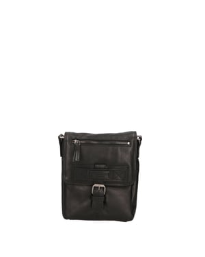 Santini bolsa de hombro unisexo BLACK