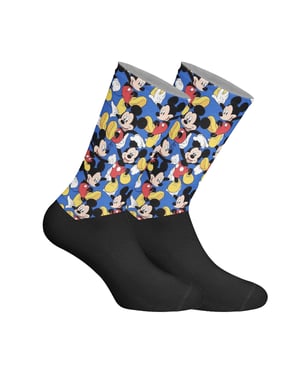 Calcetines de caña larga estampados elásticos unisex