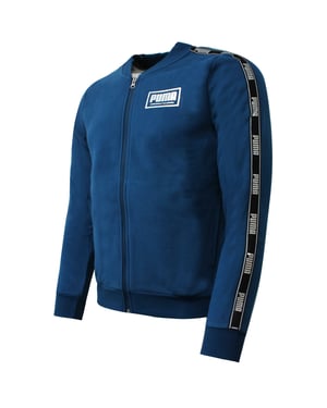 Puma Holiday Pack Bomber Jaqueta Logotipo grabado Blue Track Top 581767 38