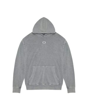 Daño criminal Slub para hombre sudadera gris