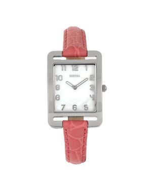 Bertha Marisol Reloj suizo con correa de cuero MOP