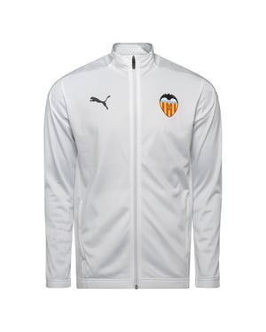 Puma Valencia CF White Mens Football Stadium Chaqueta 758395 01