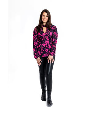 Top Estampado Floral - Rosa