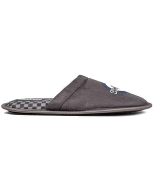 Zapatillas grises de carbón de carbón de hombres lambretta