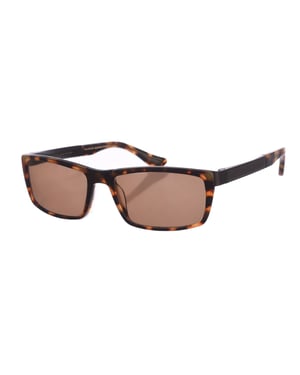 Gafas de sol de acetato y metal con forma rectangular Z433 hombre