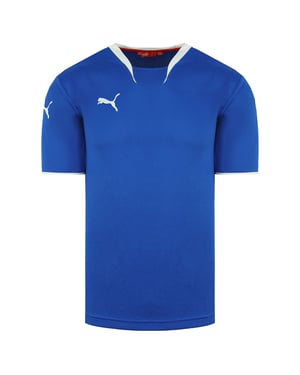 Camiseta de fútbol Puma V-Kon Azul/Blanca para hombre
