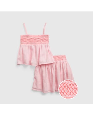 Conjunto top y falda 662134 niña