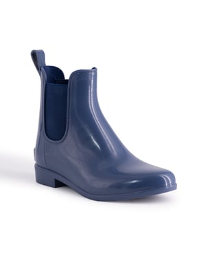 Aus Wooli Australia Botas de lluvia para mujer con plantilla de piel de oveja incluida