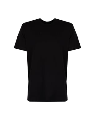 Les Hommes T-Shirt LH Logo del hombre negro