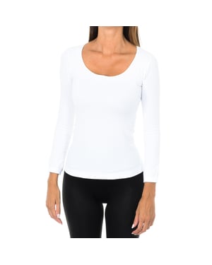 Camiseta manga larga Dakota cuello redondo 210397 mujer