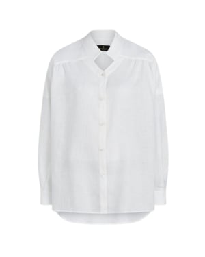 Camisa de lino blanca Maeve de Belstaff
