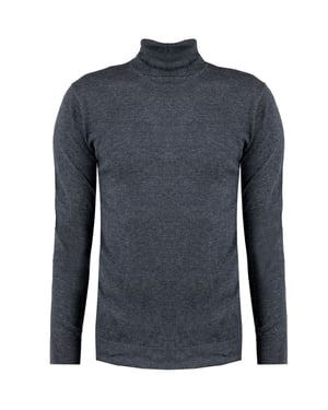 Xagon Man Suéter Turtleneck del hombre Gris
