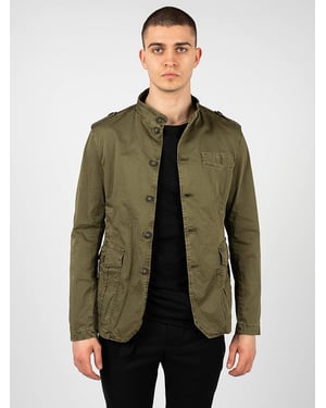 Xagon Man Chaqueta Kazak Hombre Verde