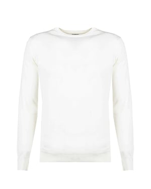 Xagon Man Suéter C-neck del hombre cremoso