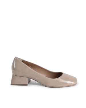 19V69 Italia Balerinas con Tacón para Mujer Sofia Naplack Cappuccino