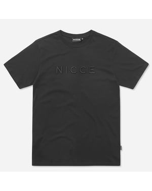 Nicce Mercury Camiseta negra para hombre