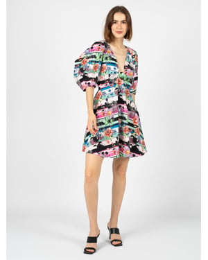 Vestido Silvian Heach Mujer Multicolor