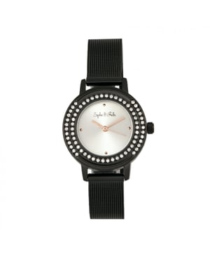 Reloj de pulsera Cambridge de Sophie & Freda con cristales Swarovski