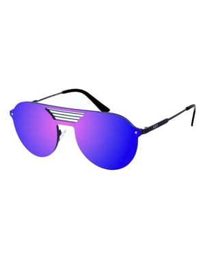 Gafas de sol de nylon con forma ovalada NEW LOURENZO unisex