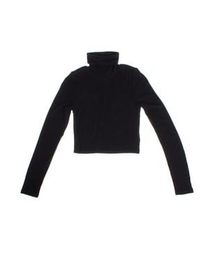 Jersey cropped cuello alto 468645 niña