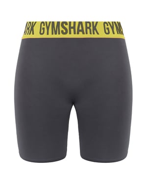 Gymshark sin costuras pantalones cortos de ciclismo gris para mujer